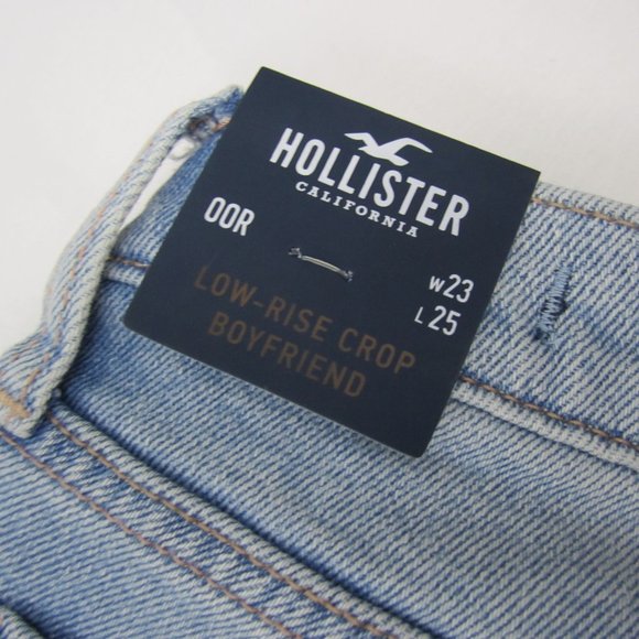 Hollister Cropped Jeans size 00R, W23 L25 NEW - Picture 11 of 12
